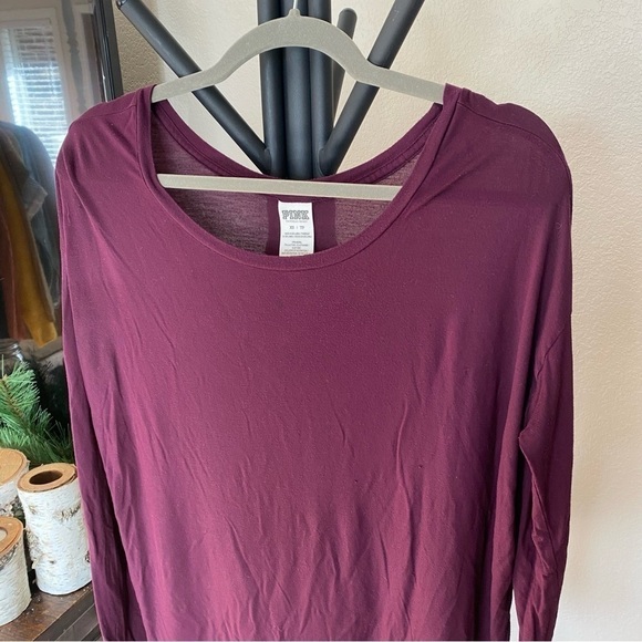*2/$15* Slouchy PINK long sleeve - Picture 2 of 4